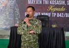Pangdam Siliwangi Tinjau Karya Bhakti Jalan dan Koperasi di Pandeglang