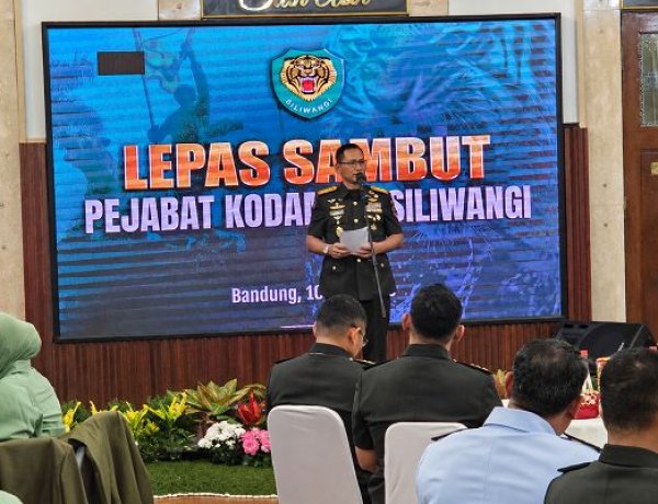 Kodam III/Siliwangi Gelar Sertijab Pejabat Utama, Alih Kodal Yonif 315/Garuda dan Likuidasi Babinminvetcaddam