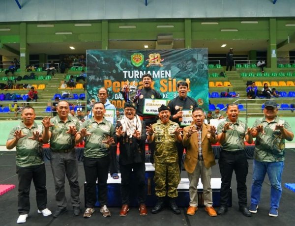 Irdam III/Siliwangi Tutup Turnamen Pencak Silat Piala Pangdam, Tegaskan Silat sebagai Warisan Budaya Bangsa